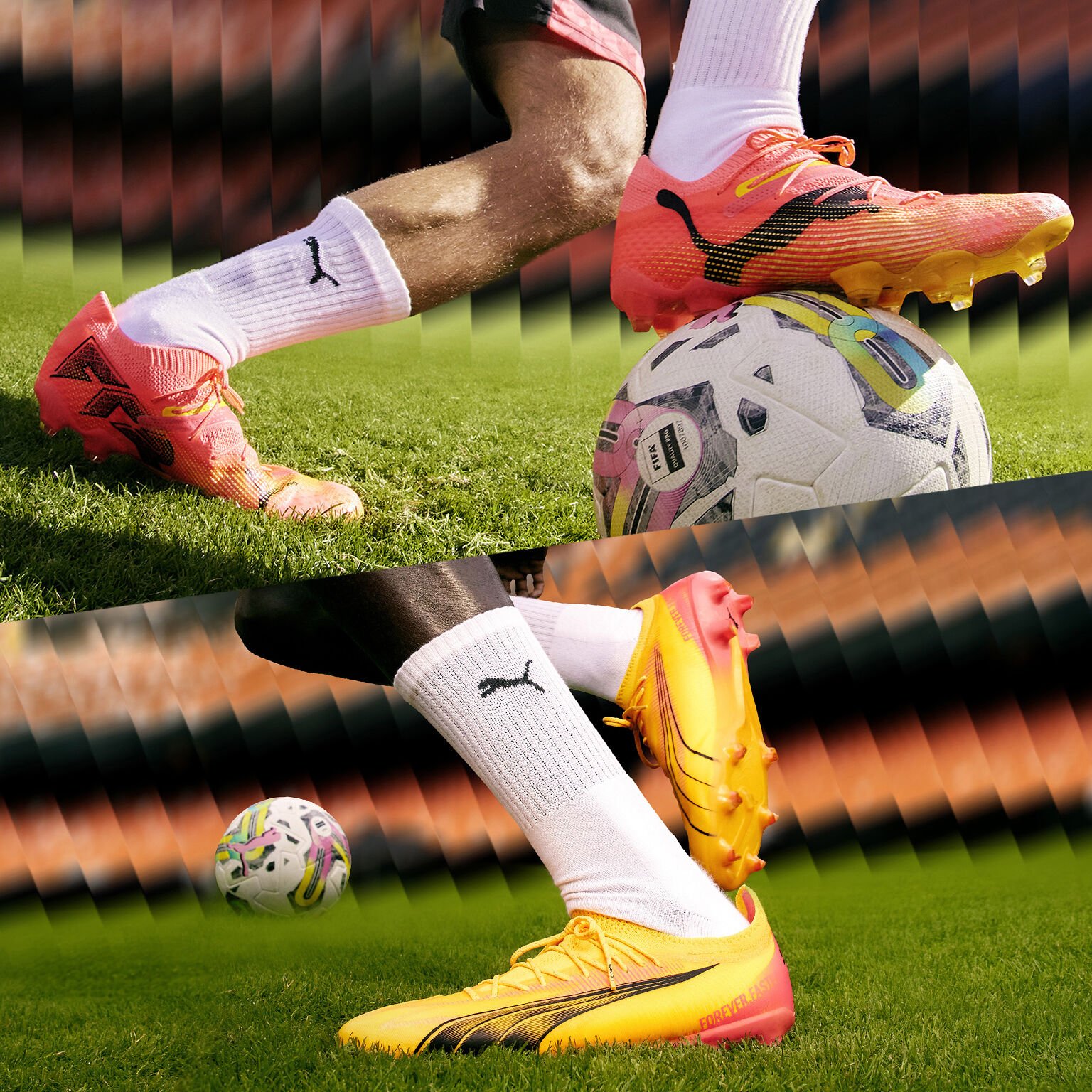 Botines puma de dos colores shop